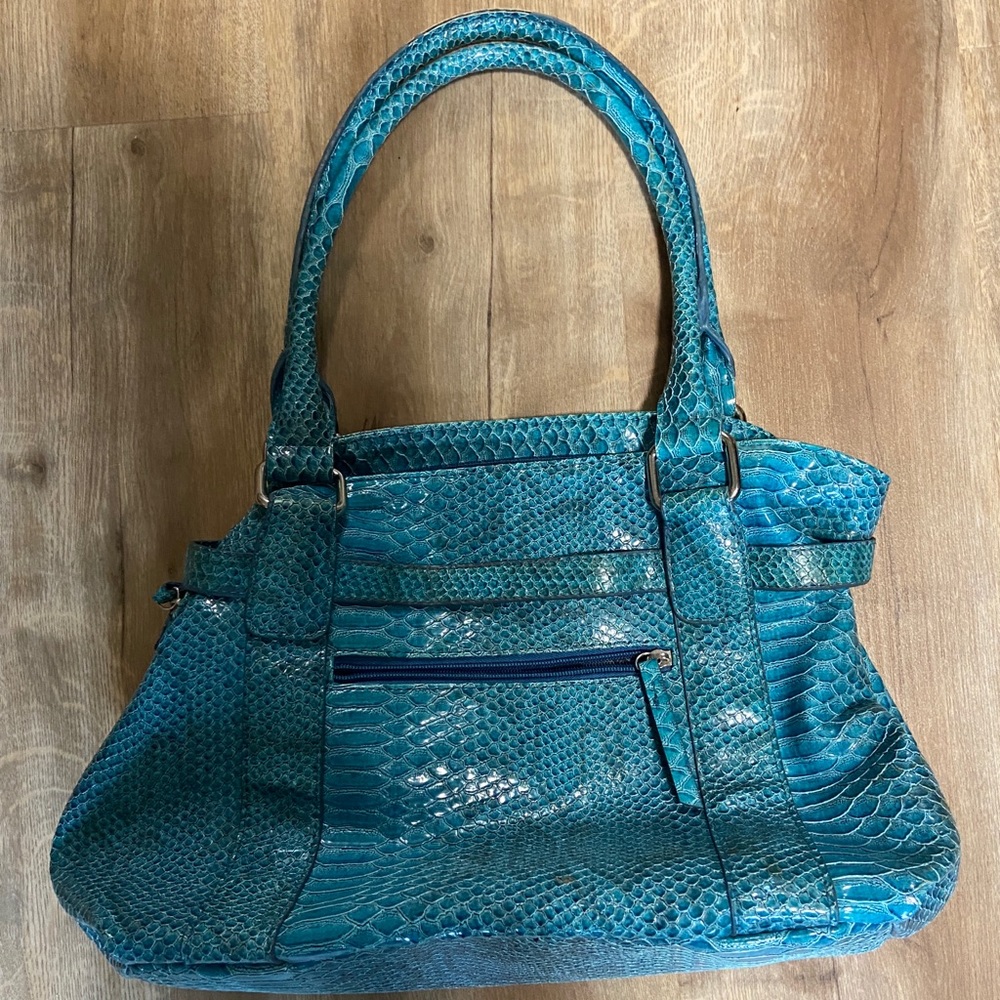 Teal handbag